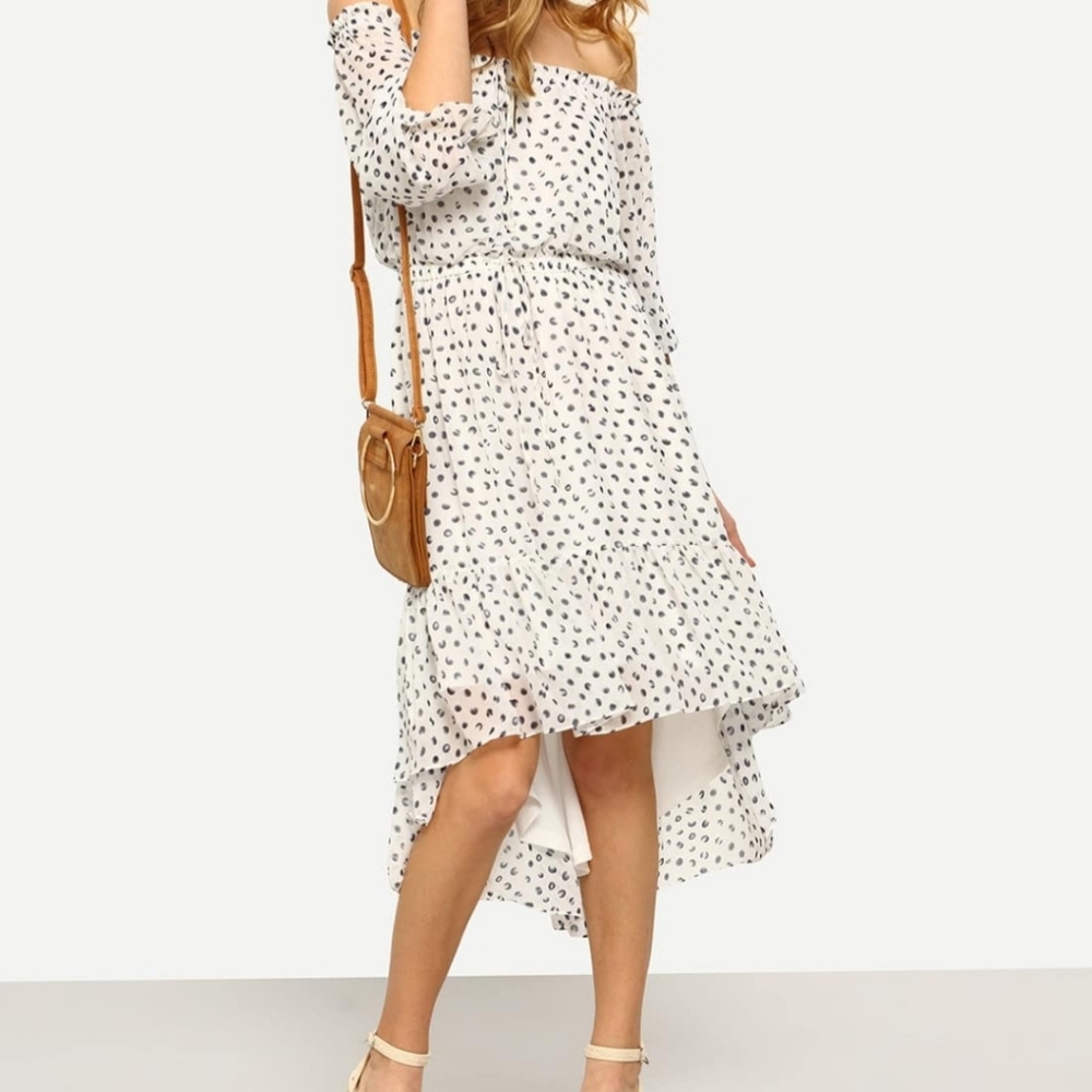 Shein off shoulder dress